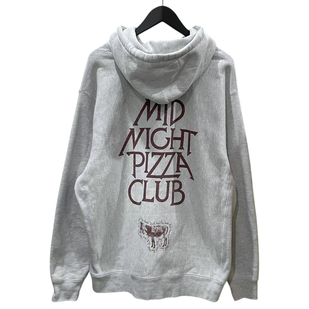 MIDNIGHT PIZZA CLUB パーカー ブラック M MIDNIGHT PIZZA CLUB パーカー ブラック M - メルカリ