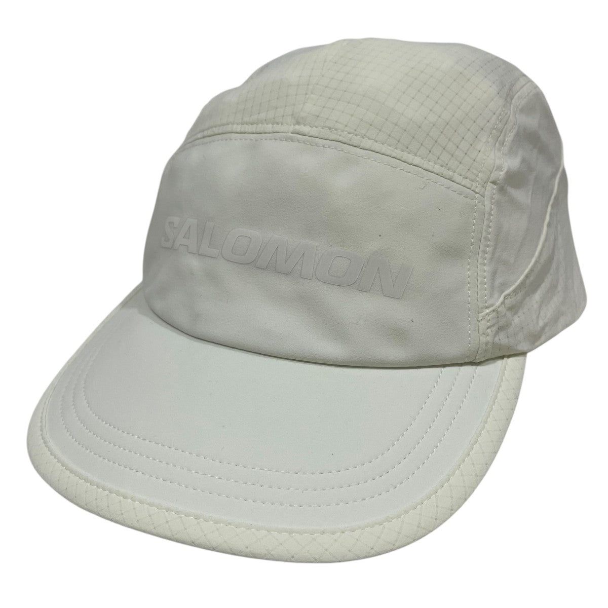 SALOMON ロゴプリントキャップ Sense Aero Cap センス エアロ キャップ C24797 古着・中古-1枚目のアイテム画像