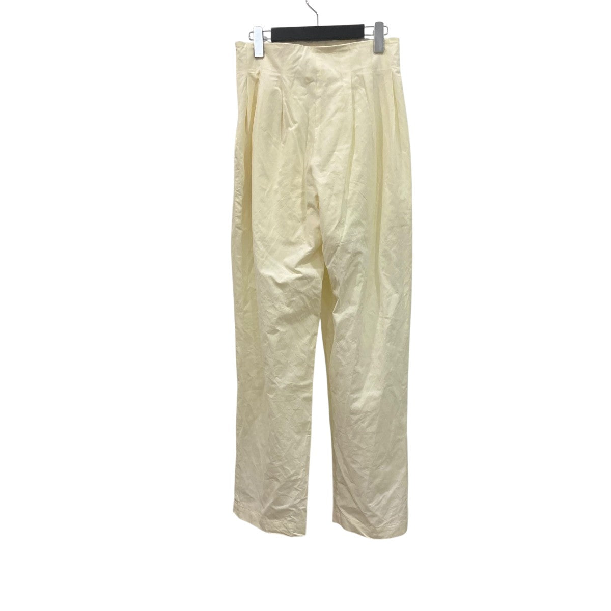 mame kurogouchi Dry Touch Cotton High Waisted Trousers パンツ MM23PF-PT723 古着・中古-2枚目のアイテム画像
