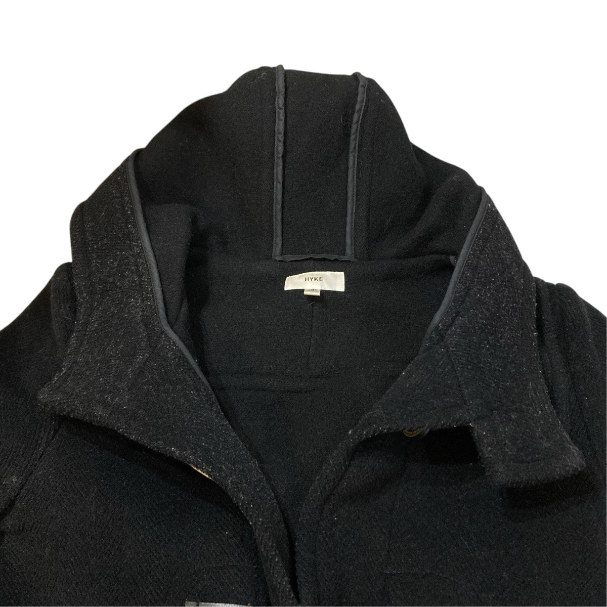 HYKE ダッフルコート142-17028 古着・中古-4枚目のアイテム画像