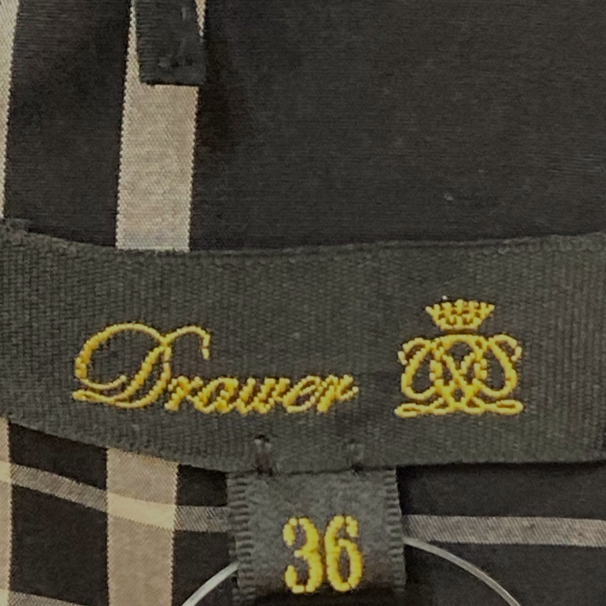 Drawer ウェストリボンチェックギャザースカート チェック チェックスカート 6524-299-1363 古着・中古-6枚目のアイテム画像