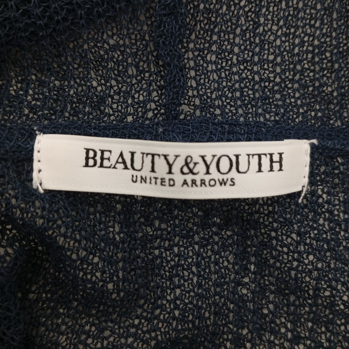BEAUTY＆YOUTH メッシュパーカー 古着・中古-3枚目のアイテム画像