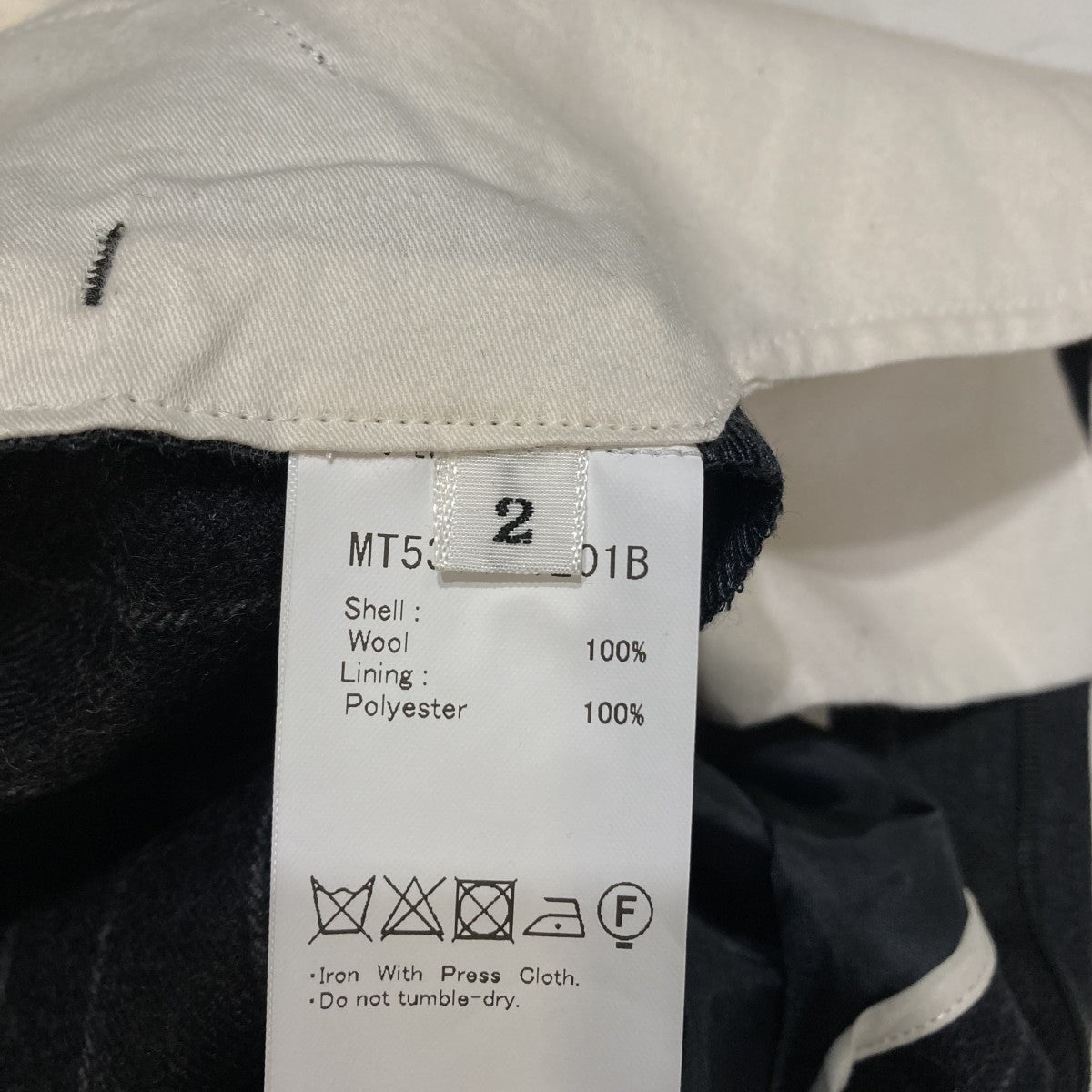 Set Up TrouserストライプスラックスMT5303-0201B