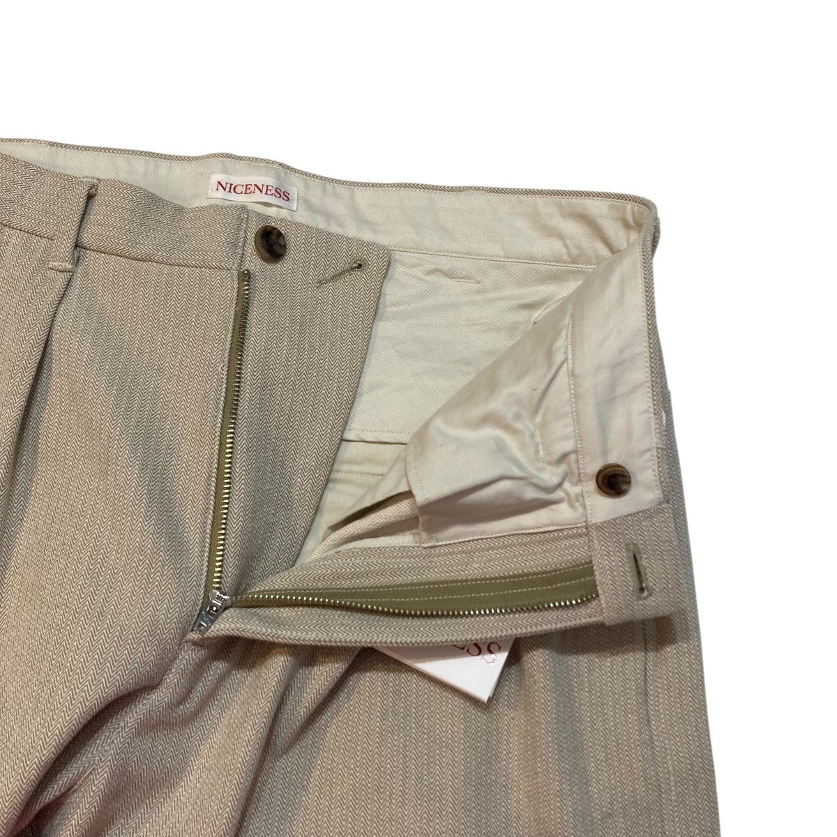 NICENESS THIERRY ハンティングトラウザー スラックス NN-0203T15 古着・中古-3枚目のアイテム画像