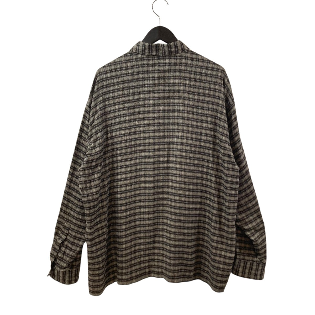NICENESS(ナイスネス) VEDDER シルクフランネル ハンティングシャツ