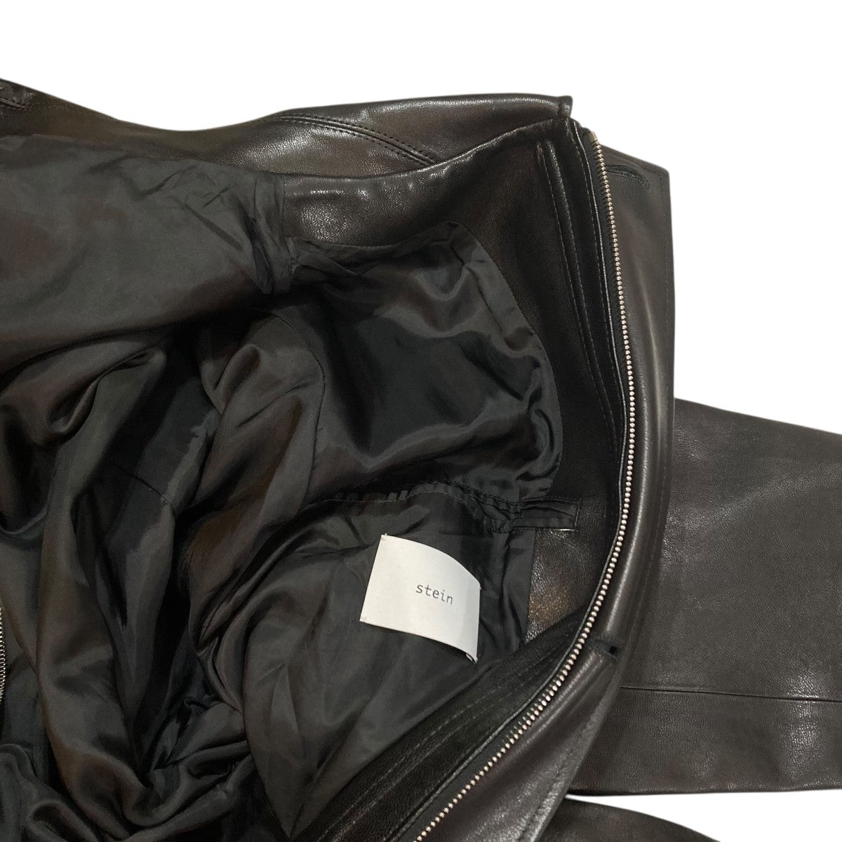stein(シュタイン) LEATHER ZIP JACKETレザージップジャケットST.622