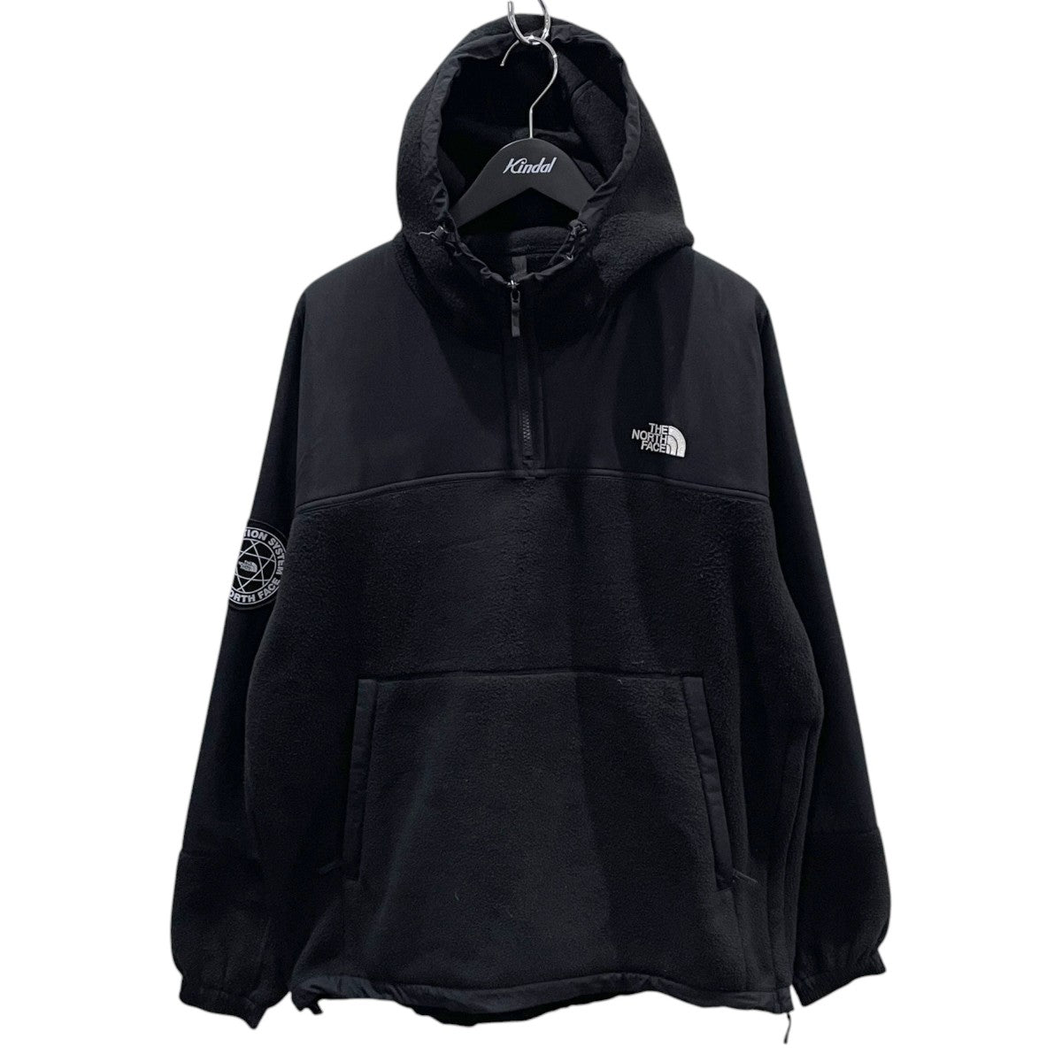 ハーフジッププルオーバーフーデッドフリースジャケット Him Fleece Parka ヒム フリース パーカ