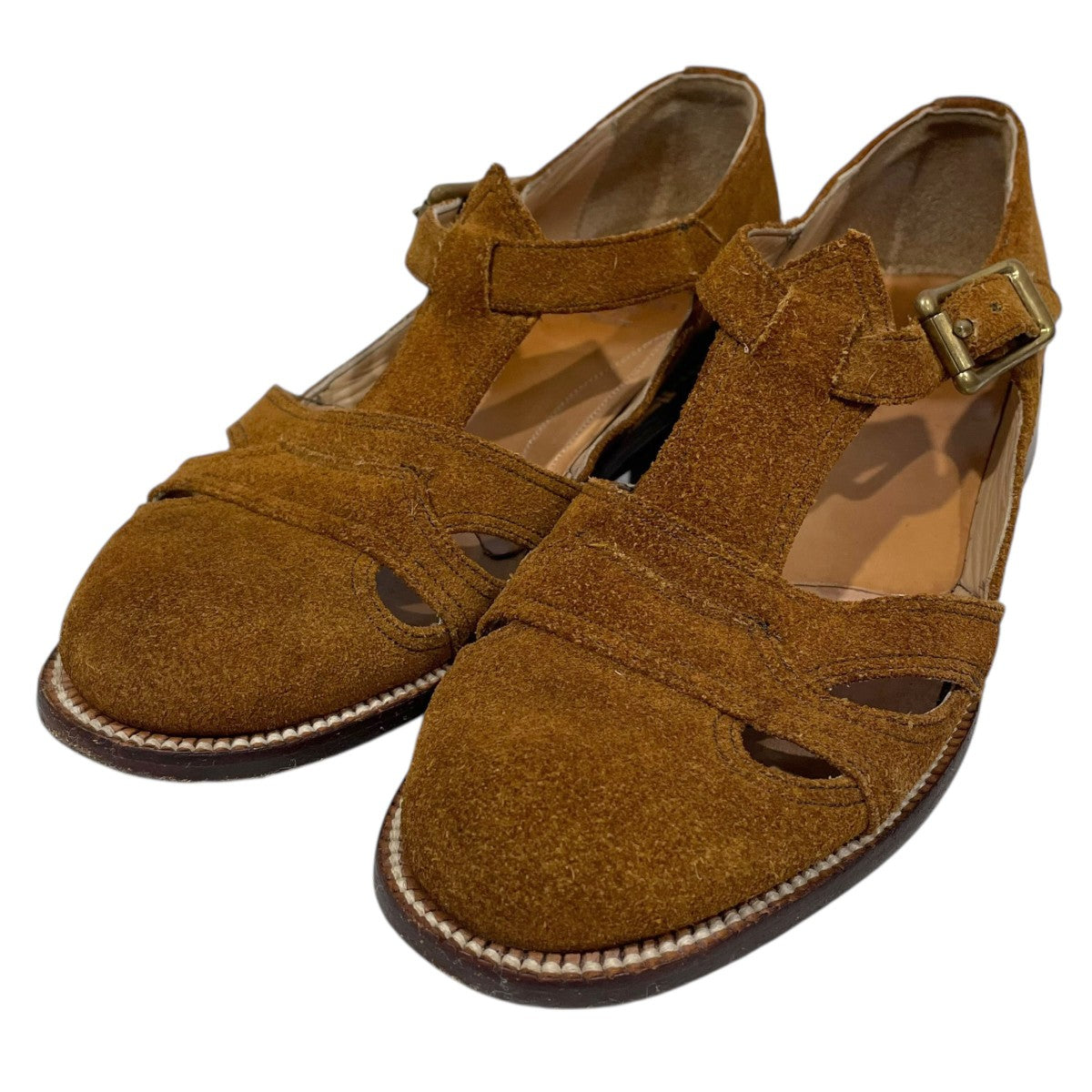サマーレザーサンダル スウェード Summer Leather Sandal Suede