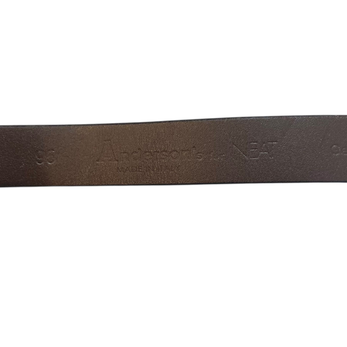 NEAT×Anderson’s レザーベルト 古着・中古-9枚目のアイテム画像