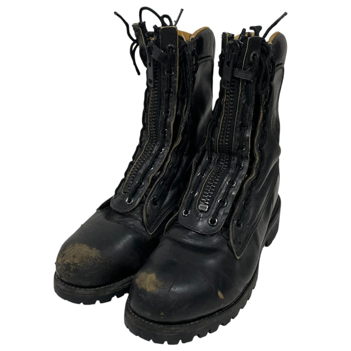 CHIPPEWA センタージップレザーブーツ Fireman Boots ファイヤーマンブーツ 27422 古着・中古-1枚目のアイテム画像