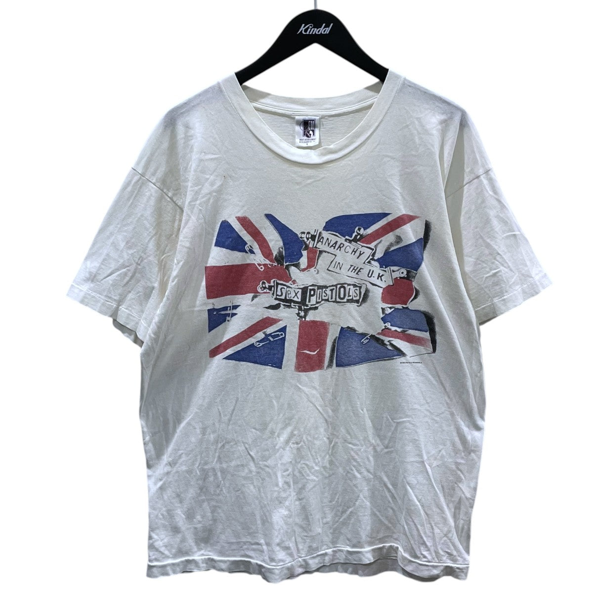 VINTAGE 90s プリントTシャツ Sex Pistols セックスピストルズ ANARCHY IN THE UK 古着・中古-1枚目のアイテム画像
