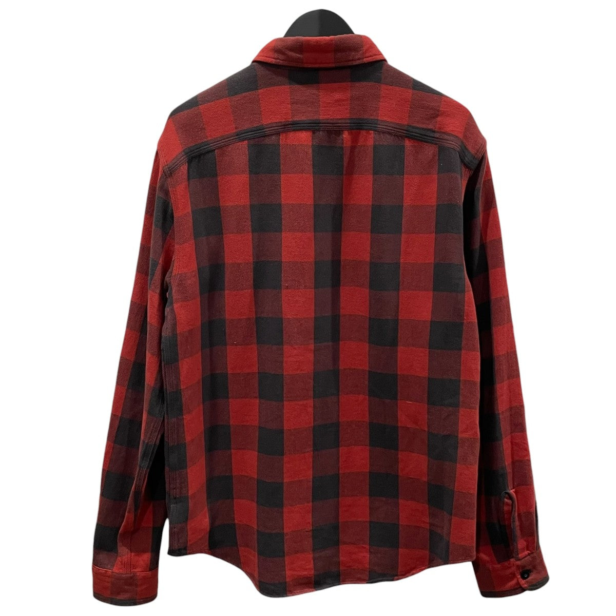 RRL 18AW バッファローチェック柄ツイルワークシャツ Buffalo Check Twill Workshirt 782681646001 古着・中古-2枚目のアイテム画像