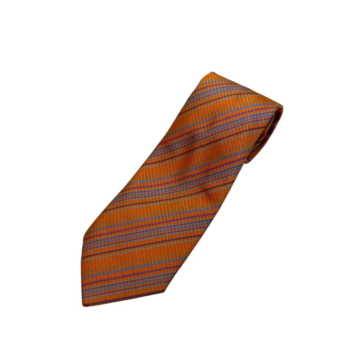 HERMES エルメス ネクタイ オレンジ カシミヤ 100% ソリッド 無地 HERMES(エルメス) ネクタイ オレンジ｜【公式】カインドオルオンライン