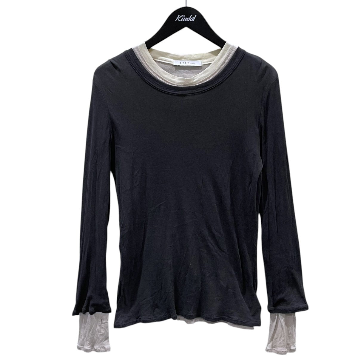ETRE TOKYO 23SS 長袖カットソー 2枚セット レイヤードセットロンTee 1223312126 古着・中古-1枚目のアイテム画像