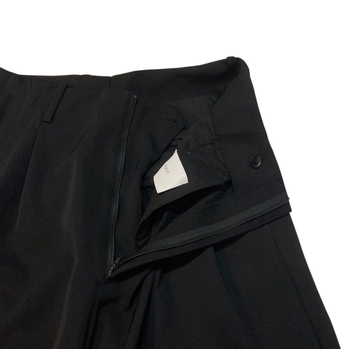 stein BELTLESS WIDE TROUSERS スラックス ST．496 古着・中古-3枚目のアイテム画像