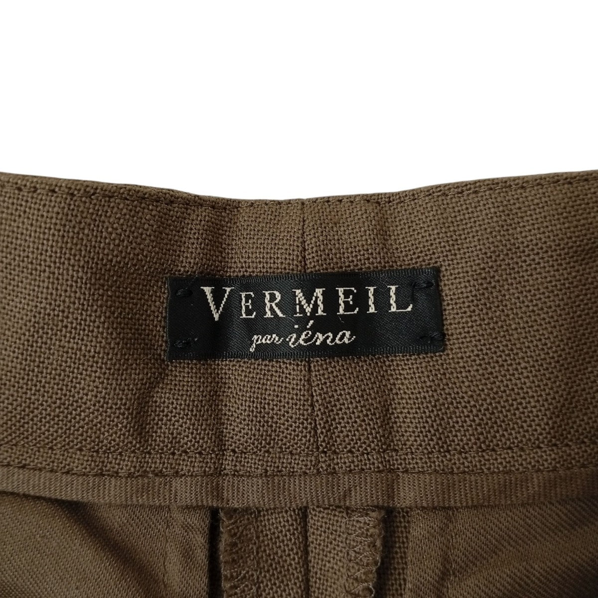 VERMEIL par iena 1タックパンツスラックス25030938801010 古着・中古-4枚目のアイテム画像