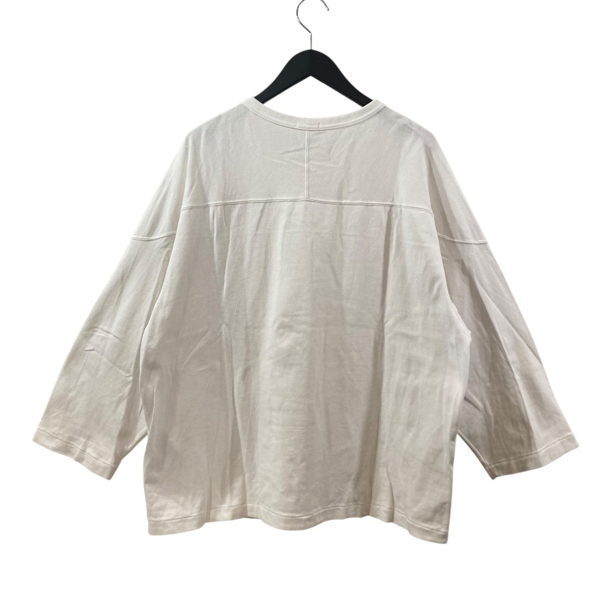 COMOLI(コモリ) フットボールTシャツX01-05005 X01-05005 ホワイト
