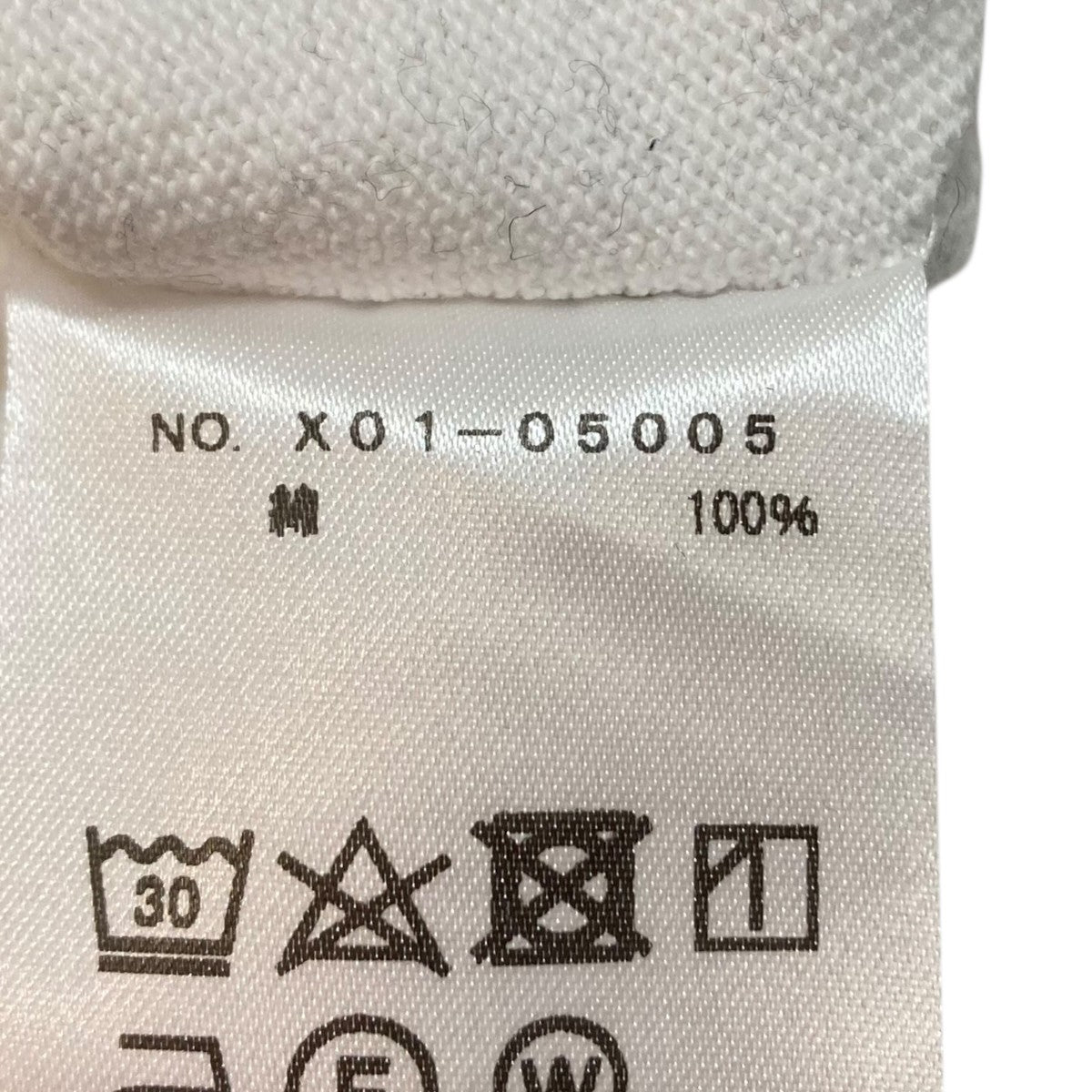 COMOLI(コモリ) フットボールTシャツX01-05005 X01-05005 ホワイト