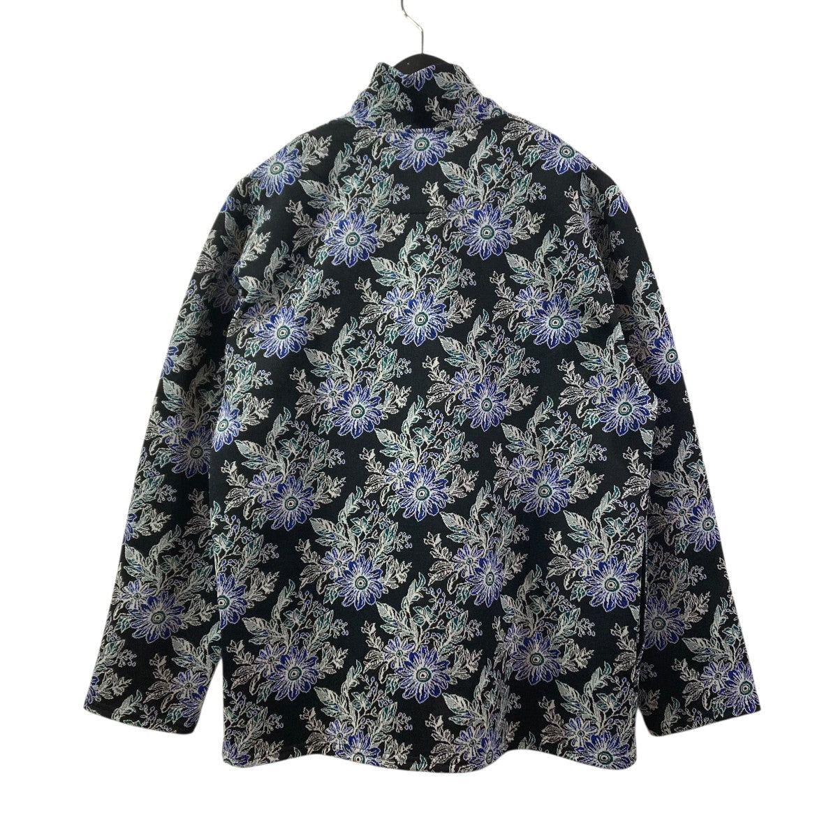 【新品 タグ付 pokipcee】花柄 ジップブルゾン コットン100% Ｆ FUMIE=TANAKA(フミエタナカ) FT flower JQ zipジップジャケットF25S-14