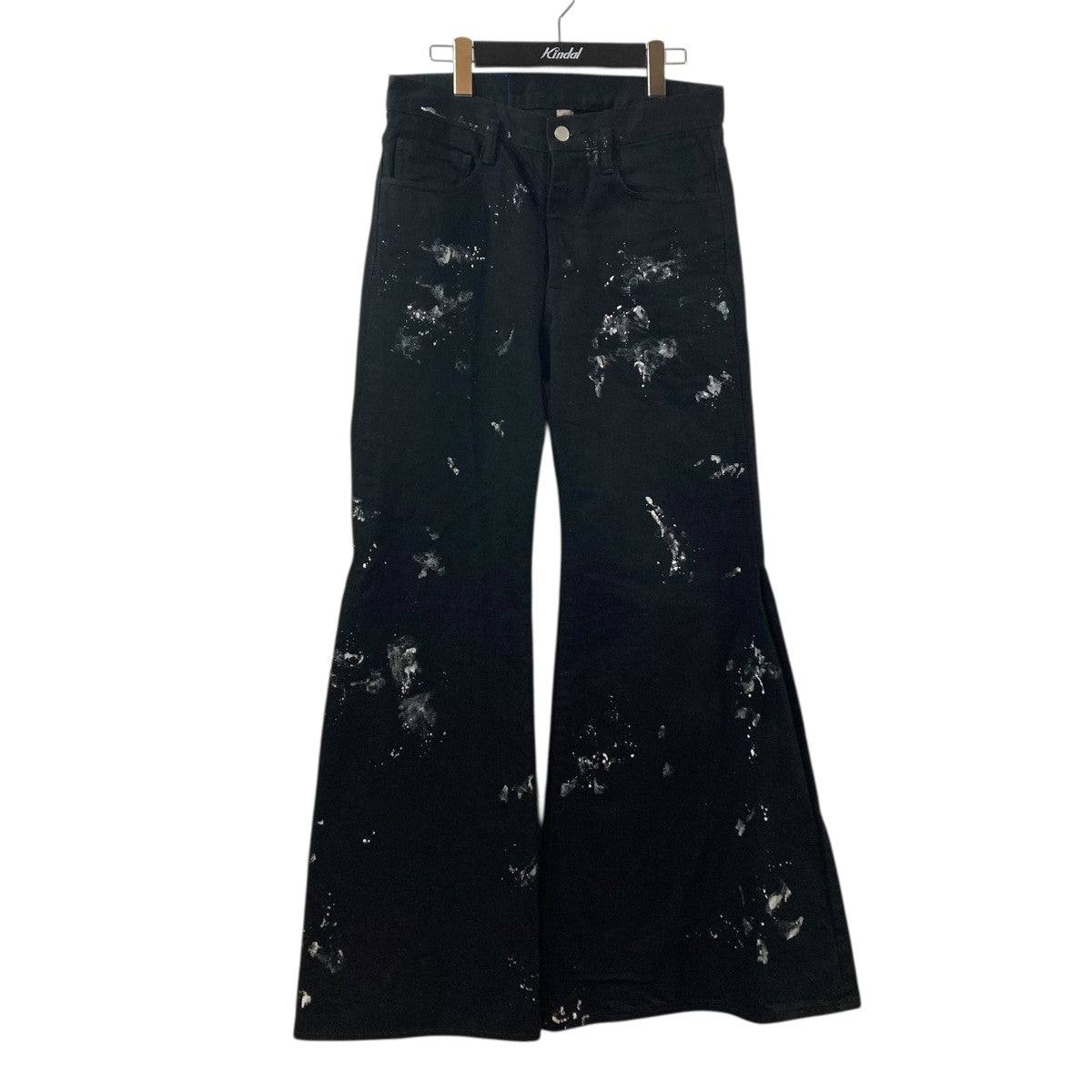 SHINYA KOZUKA PAINTED ORDINARY CITY MASSIVE FLAIRデニムパンツ2502SK41P 古着・中古-1枚目のアイテム画像