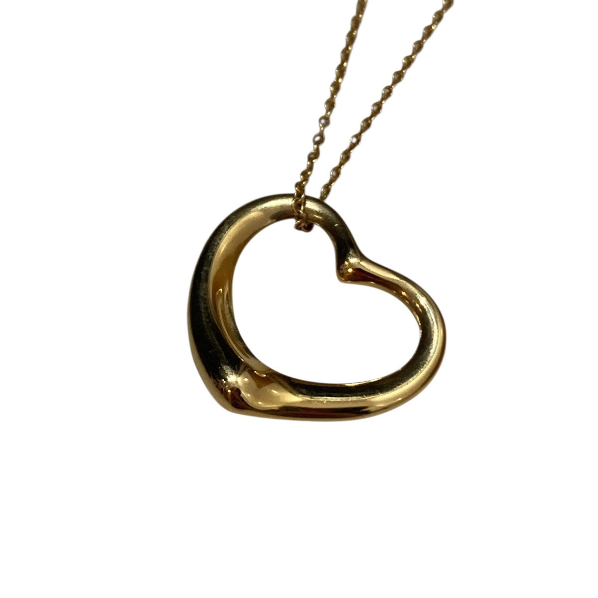Tiffany ＆ Co． オープンハートネックレス ゴールド 古着・中古-3枚目のアイテム画像