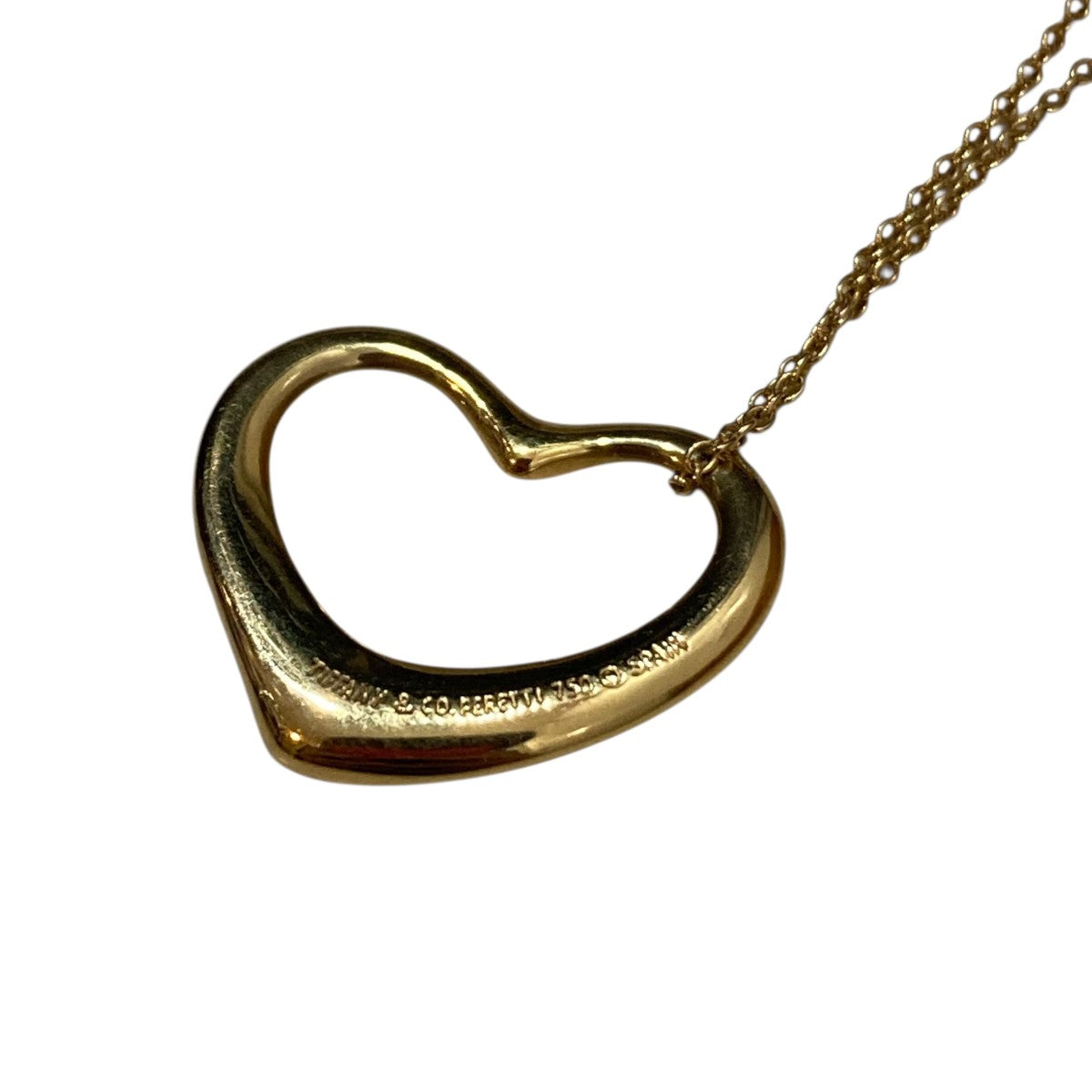 Tiffany ＆ Co． オープンハートネックレス ゴールド 古着・中古-4枚目のアイテム画像