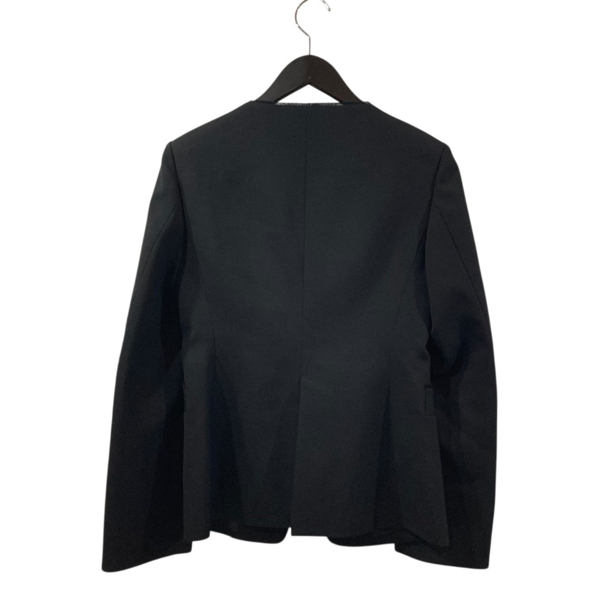ポリエステルウールバラシャ カラーレスジャケット 22-07-44-07003