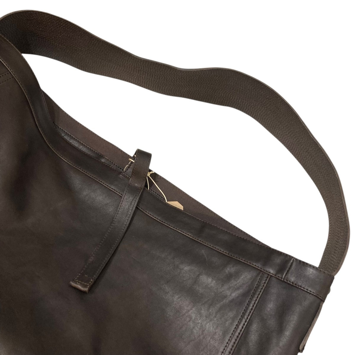Taiga Takahashi NEWSBOY BAG HORSE LEATHERレザーバッグ004 古着・中古-6枚目のアイテム画像