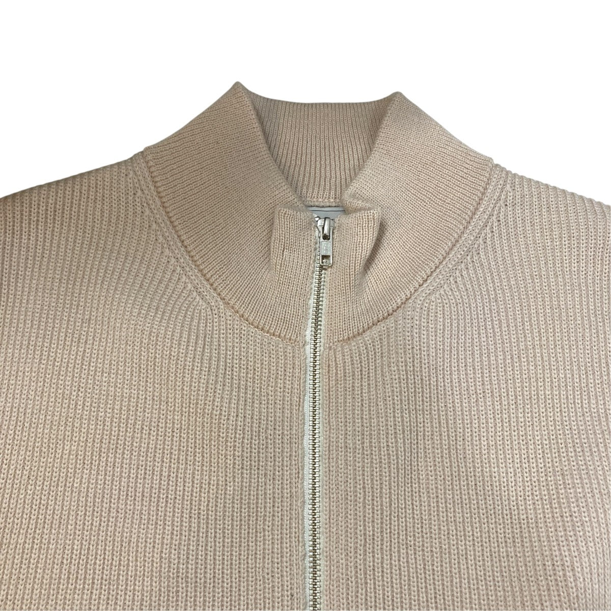 Wool Low Gauge Zipup Vestニットベスト243-91201