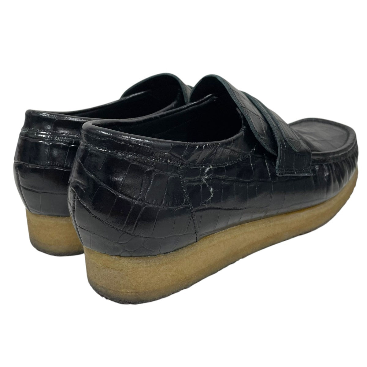 Clarks Originals 型押しワラビーローファー Wallabee Loafer 261799707 古着・中古-2枚目のアイテム画像