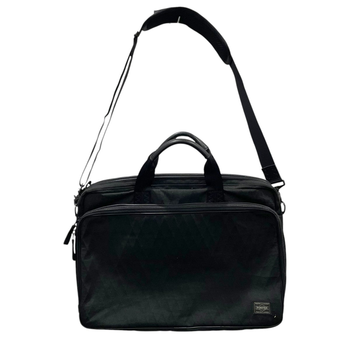 PORTER 2WAYショルダーバッグ ブリーフケース HYBRID 2WAY BRIEFCASE ハイブリッド 2ウェイ ブリーフケース 737-07942 古着・中古-1枚目のアイテム画像