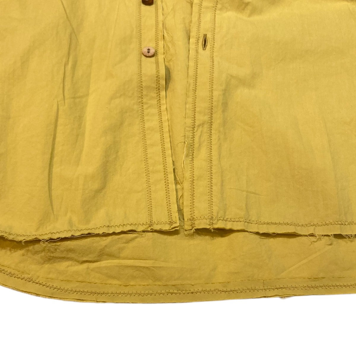 blackbird blackbird CUT OFF SHIRT バンドカラーシャツ B-006-S01A 古着・中古-8枚目のアイテム画像