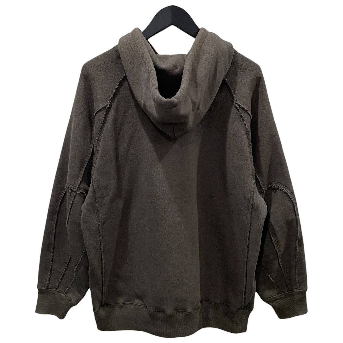 22SS プルオーバーパーカー TRIPLE STITCHED HALF ZIP-UP HOODIE トリプルステッチ ハーフジップアップ フーディー 22SSSW01