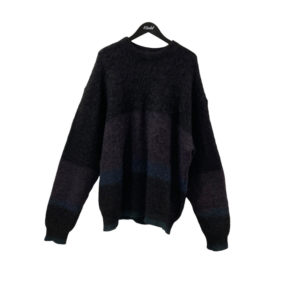 MOHAIR BORDER CREWNECK SWEATERニットYK23FW0572S
