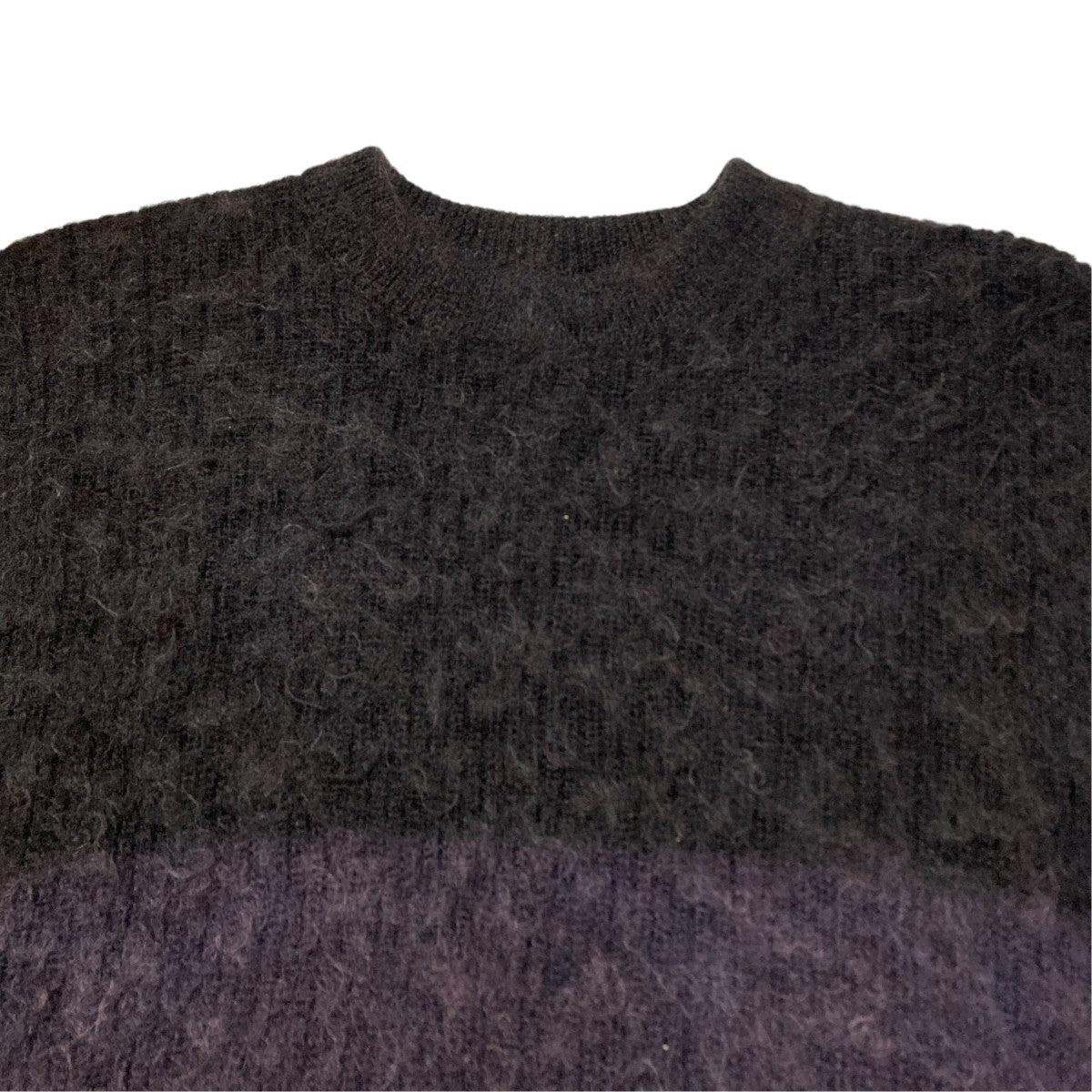 MOHAIR BORDER CREWNECK SWEATERニットYK23FW0572S