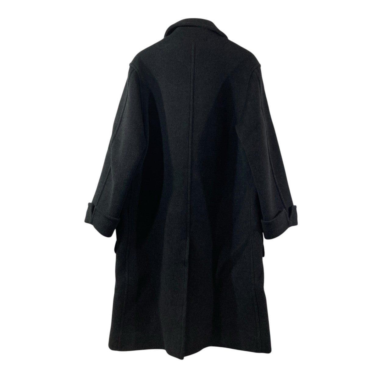 Graphpaper Wool Cashmere Melton CoatロングコートGM203-10025B 古着・中古-2枚目のアイテム画像