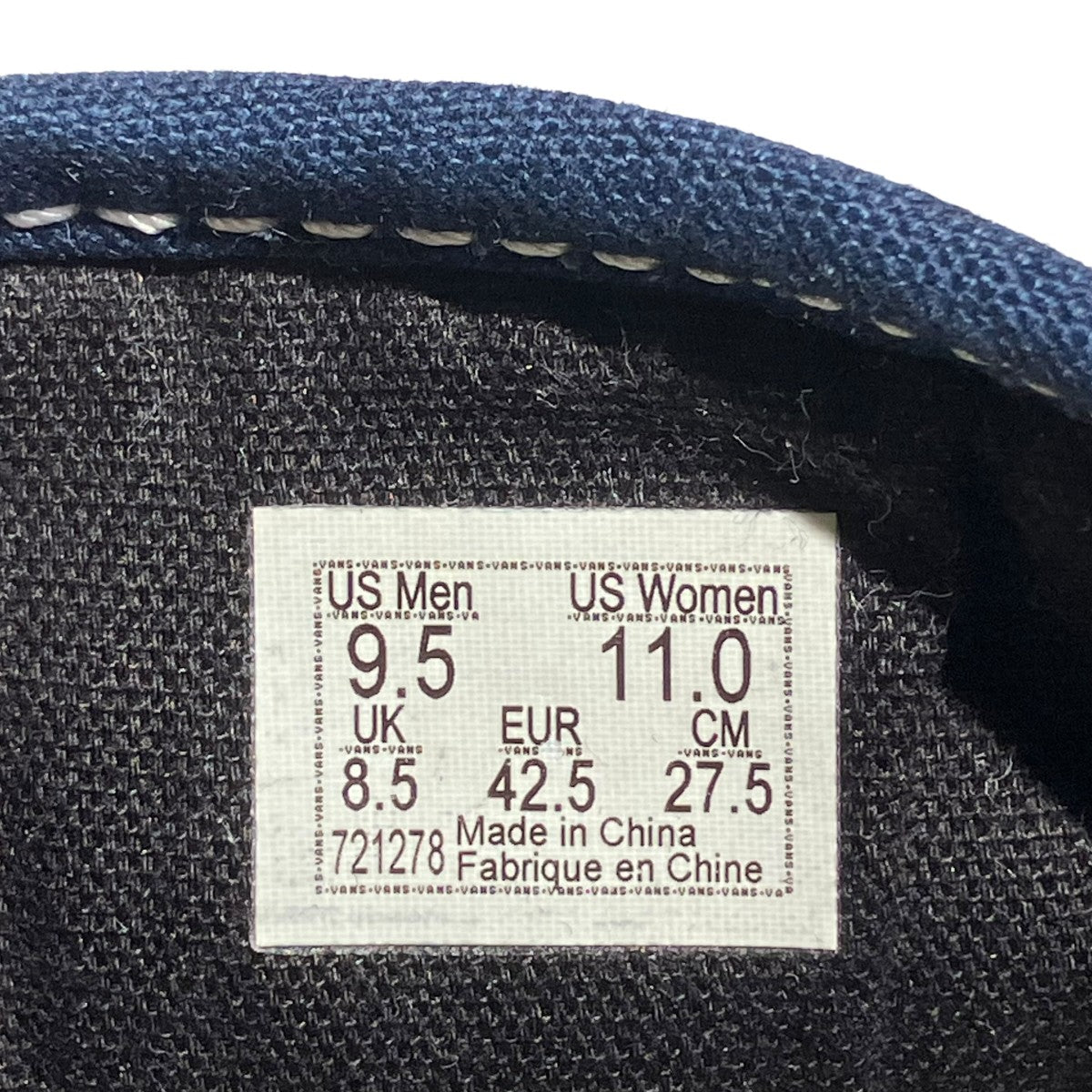VANS PREMIUM OLD SKOOL 36スニーカーVN000D57ESD 古着・中古-6枚目のアイテム画像