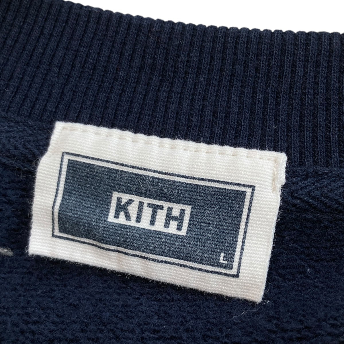 KITH CLASSIC LOGO NELSON CREWNECKクルーネック スウェットトレーナーKHM034447 古着・中古-5枚目のアイテム画像