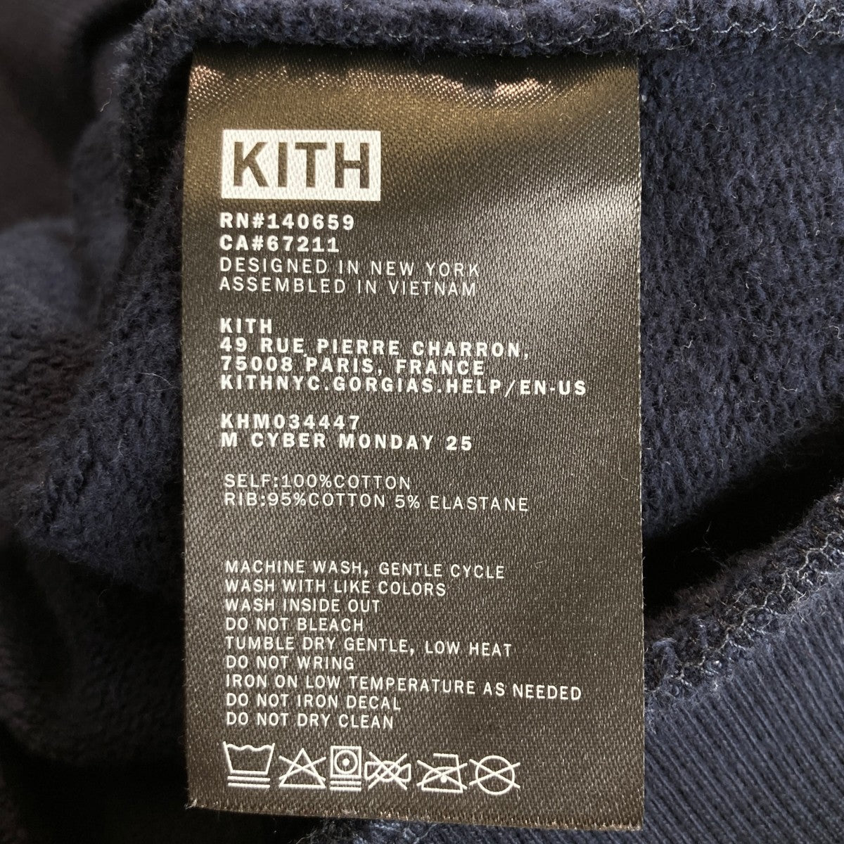 KITH CLASSIC LOGO NELSON CREWNECKクルーネック スウェットトレーナーKHM034447 古着・中古-6枚目のアイテム画像
