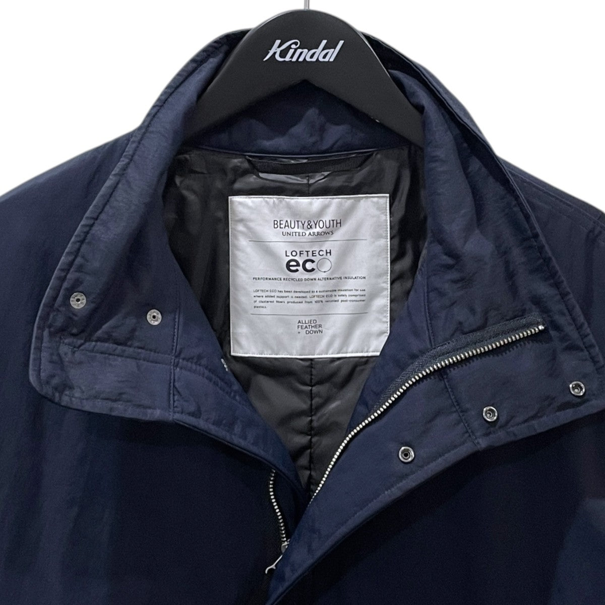 BEAUTY＆YOUTH UNITED ARROWS 22AW 中綿モッズコート LOFTECH FISHTAIL COAT ロフテック フィッシュテール コート 1225-199-9831 古着・中古-3枚目のアイテム画像