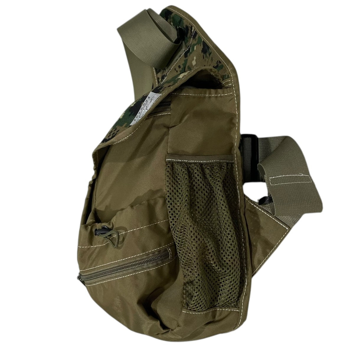 XS BAGGAGE×BEAMS 24SS デジタルカモフラ柄ワンショルダーバッグ BodyBag ボディーバッグ 1-61-0330-465 古着・中古-3枚目のアイテム画像