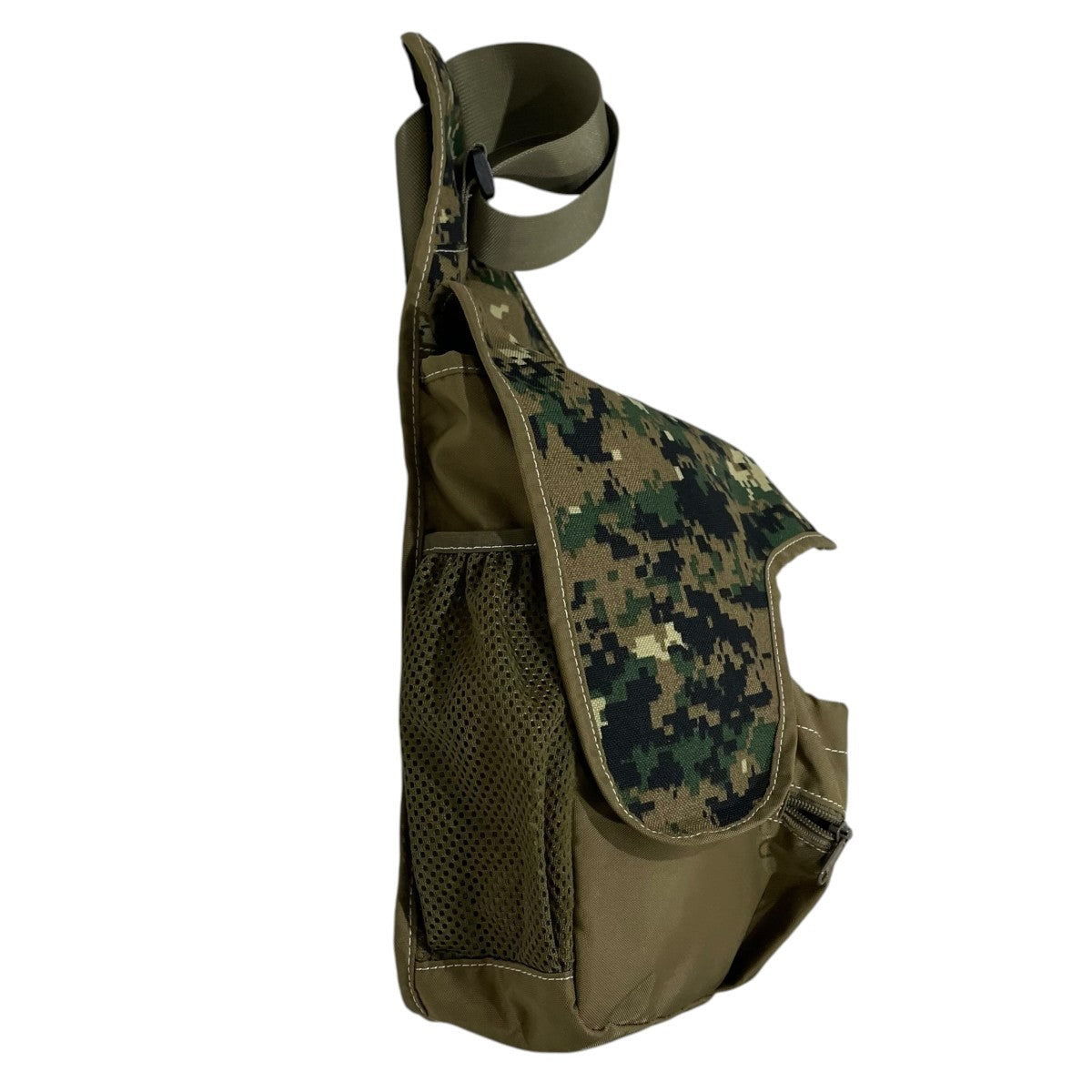 XS BAGGAGE×BEAMS 24SS デジタルカモフラ柄ワンショルダーバッグ BodyBag ボディーバッグ 1-61-0330-465 古着・中古-4枚目のアイテム画像