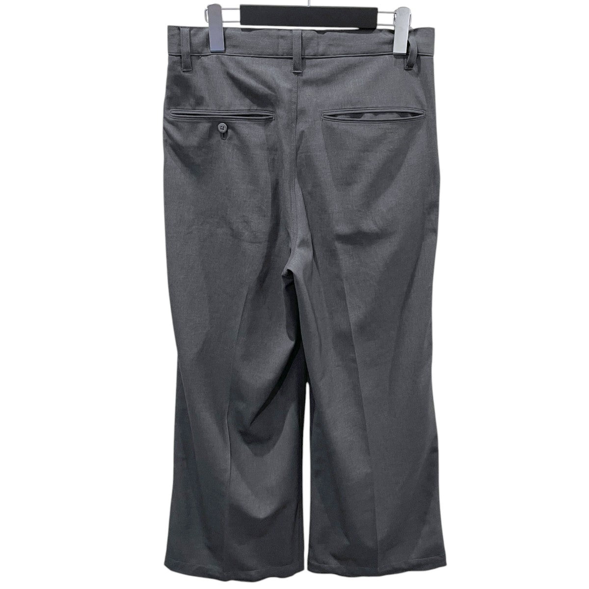 BEAMS 24AW スラックスパンツ Wide Straight 2Pleats Slacks ワイドストレート 2プリーツ スラックス 11-23-0581-120 古着・中古-2枚目のアイテム画像