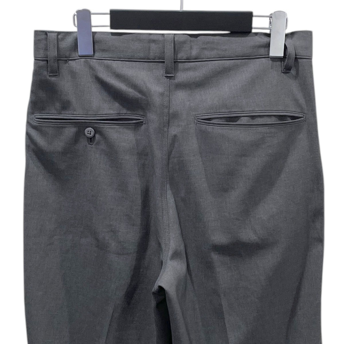 BEAMS 24AW スラックスパンツ Wide Straight 2Pleats Slacks ワイドストレート 2プリーツ スラックス 11-23-0581-120 古着・中古-4枚目のアイテム画像