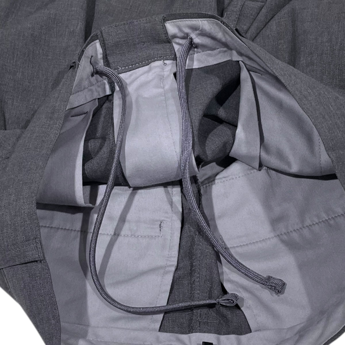 BEAMS 24AW スラックスパンツ Wide Straight 2Pleats Slacks ワイドストレート 2プリーツ スラックス 11-23-0581-120 古着・中古-5枚目のアイテム画像