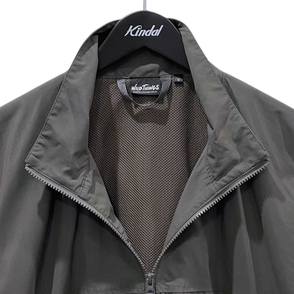 25SS ジップアップナイロンジャケット MILITARY TRAINING JACKET ミリタリートレーニングジャケット WT25302AD-BBM