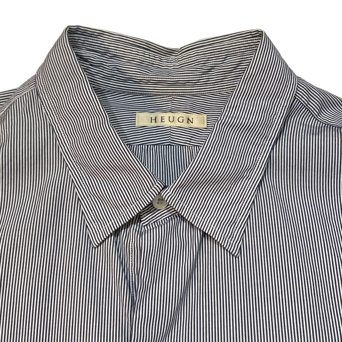 HEUGN ストライプシャツSHIRT 008 古着・中古-3枚目のアイテム画像