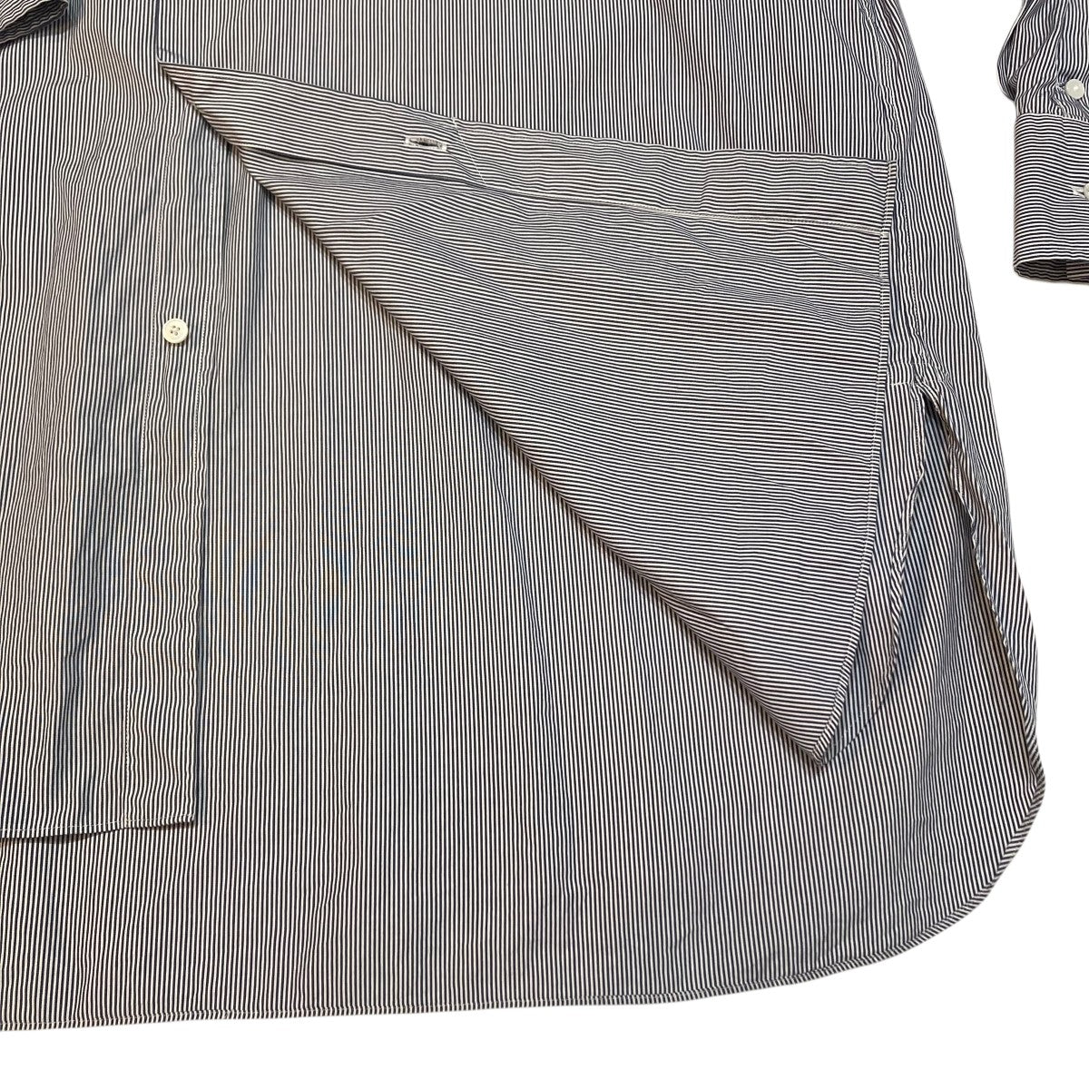 HEUGN ストライプシャツSHIRT 008 古着・中古-5枚目のアイテム画像