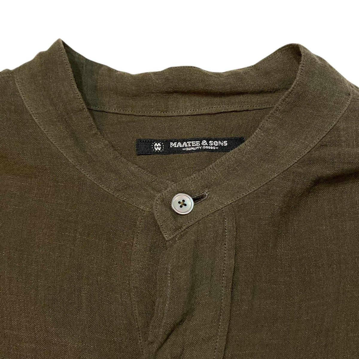MAATEE＆SONS Pull Over Shirts プルオーバーシャツ MT4103-0611D 古着・中古-3枚目のアイテム画像