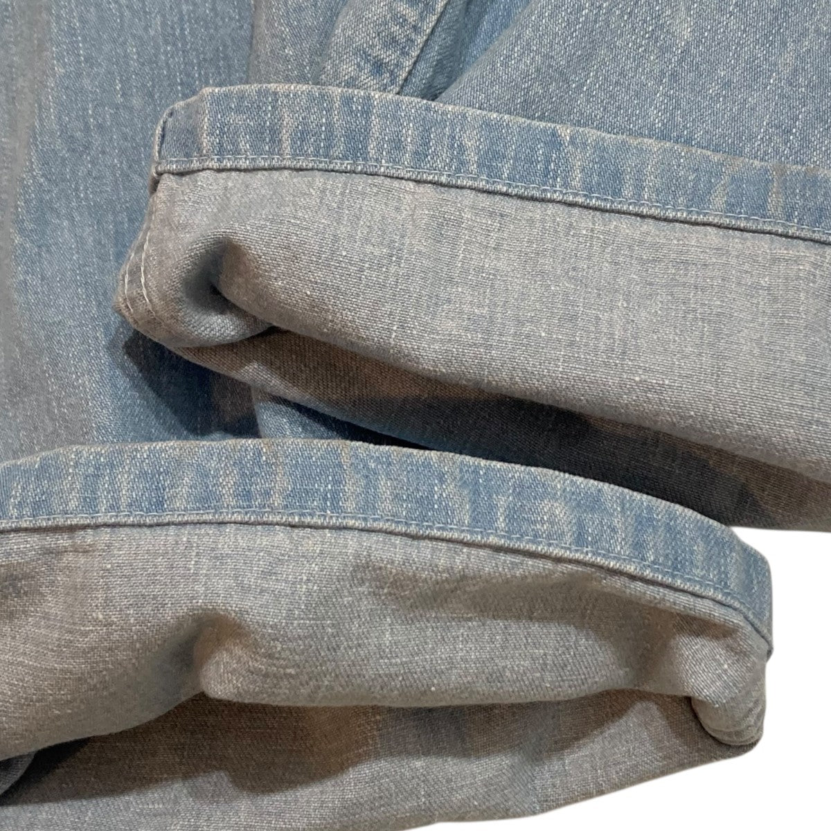 MAATEE＆SONS MILITARY DENIM BLEACH デニムパンツ MT4103-0212C 古着・中古-7枚目のアイテム画像